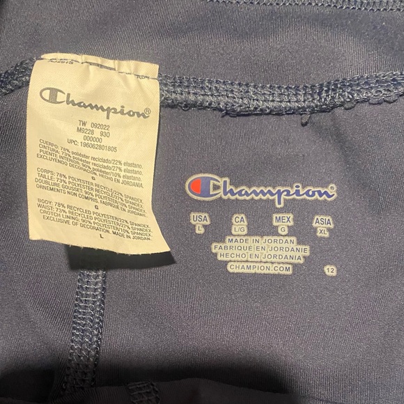 Champion Drawcord,Soft Touch Leggings for Women Classic Sky Blue - Picture 10 of 10